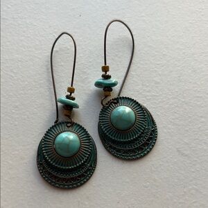 Turquoise Dangle Earrings